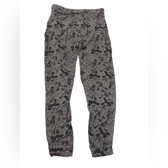 Saxx Snooze Pants Bear Moose Hockey Lounge Sweats Mens Small - Picture 2 of 5